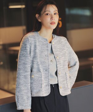  ネップツイード ジャケット