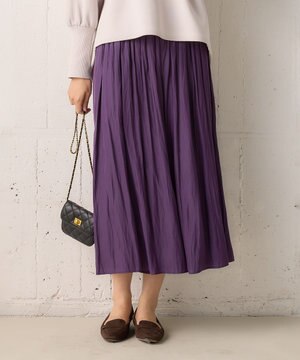  【秋色追加！大人気定番アイテム】ギャザーライトデシン パンツ