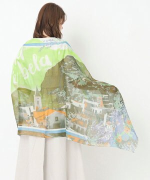  Hanato(ハナト) コットンシルクビッグストール／70×175cm