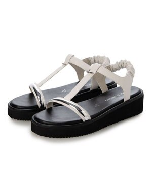  <MODE ET JACOMO>柔らか厚底ストラップサンダル