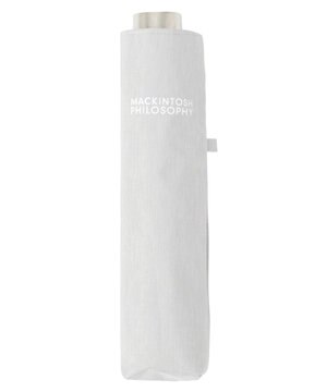  【フワクール生地使用/軽量】MACKINTOSH PHILOSOPHY 遮光 晴雨兼用 折りたたみ日傘 シャンブレー