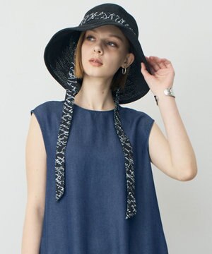  【先行予約・30th ANNIVERSARY】フェイクラフィアリボンハット