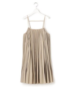  【GOLD LABEL】タスランタイプライター プリーツキャミソール ブラウス