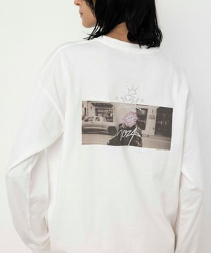 【xNAVE】Six Sence Recordコラボ グラフィックロングスリーブT