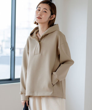 【洗える】コットンエアーダンボール ドロスト フーディー