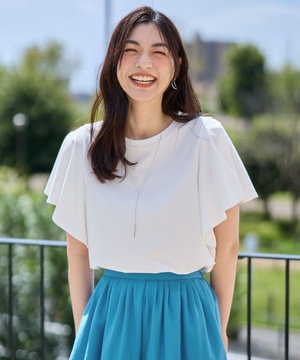 ソロナフリルスリーブプルオーバー