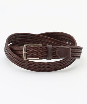  【キングサイズ・イタリア素材・ストレッチ・日本製】 ストレッチレザー ベルト