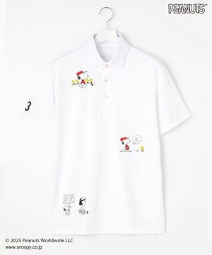  【MEN】『PEANUTS』コラボプリントポロ