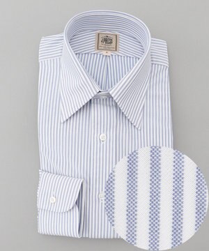  ニットキャンディストライプ シャツ