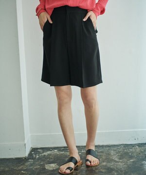 【洗える】ジョーゼットショートパンツ