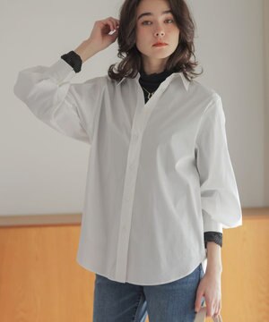  エアリーシャーティング オーバーシャツ