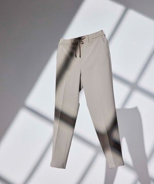 【WEB限定】【新素材 / 新型】サマーヴェールストレッチ　ドロスト付テーパードパンツ / REGENT