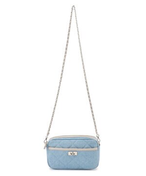  【Oggi3月号掲載】デニム キルティング ショルダーバッグ