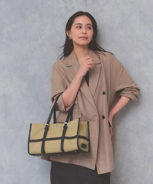  【Breath TOPKAPI】FRAME フレーム レザーベルト ワイド ミニ トートバッグ