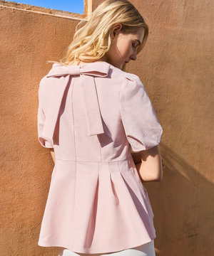 【松木育未さん着用】BUNNY PUFF ブラウス