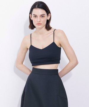  ストレッチポンチ クロップドキャミ