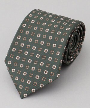  【日本製】ネクタイ_小紋柄