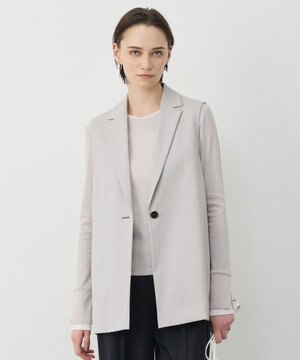  【先行予約】LooseWeave バックスリットジレ