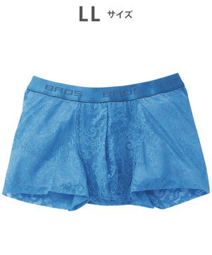  ボクサーパンツ 「レースボクサー」 通気性 フロント快適グラマラス 前閉じ GT3340 /ブロス