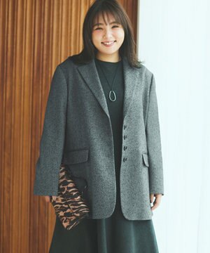  【野呂佳代さん着用】リングツイード ジャケット