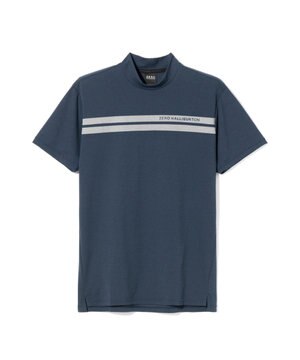  通気性抜群 コンフォートモックネックTシャツ ZHG-M6S7d 85194