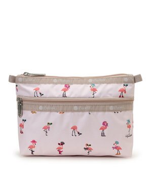  COSMETIC CLUTCH/フラミンゴパーティー