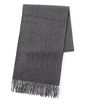  リバーシブル カシミヤマフラー