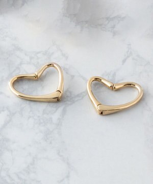  【CLASSY.6月号掲載/WEB限定】2WAY ハート イヤリング