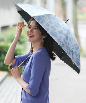  【WEB・一部店舗限定】遮光ニュアンスフラワー アンブレラ