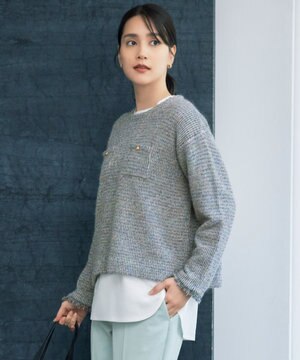 ツイーディー ニット