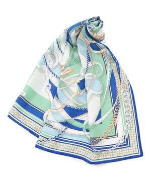  manipuri ダングルベルト シルク スカーフ