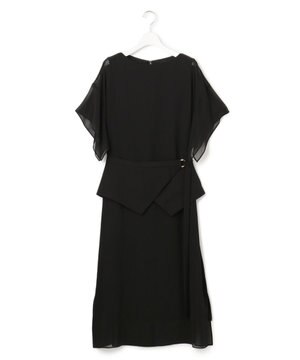 APPLAUDIR】モールラインフラワーレース ドレス / 23区