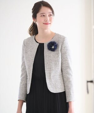  ミニライトボーダー ジャケット