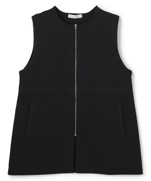 【セレモニー】BEAUTY FORM KNIT ZIPジレ
