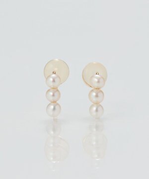  【K10】ノーブルパールイヤリング