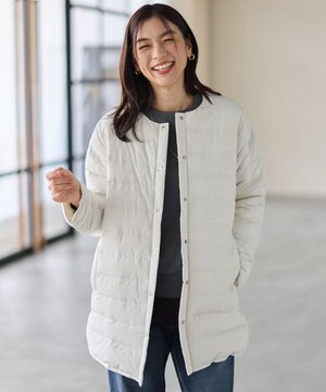  フレンチダウンロングコート