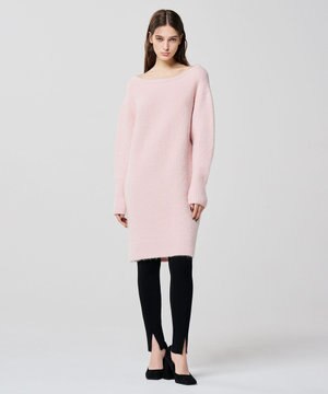 アルパカニット ワンピース（uncrave WHITE）