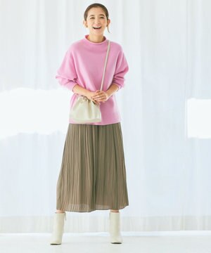 【Sサイズ有】ヴィンテージサテン ランダムプリーツ パンツ