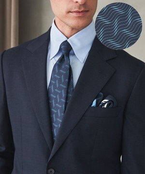  GOTAIRIKU別注【MANTERO/マンテロ】ネクタイ_ウェイブ