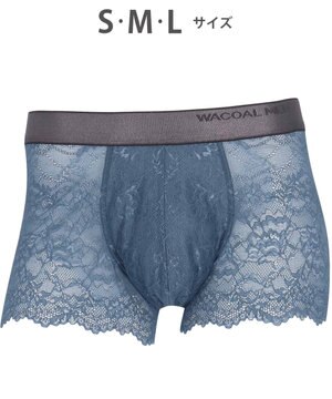  ボクサーパンツ 【レースボクサー】 美しさと快適さを追求 通気性 前閉じ WT3822 /ワコールメン