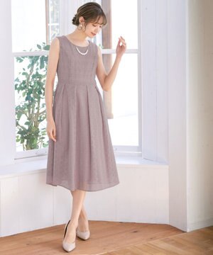  【新色追加・洗える】大人上品な総レースワンピース