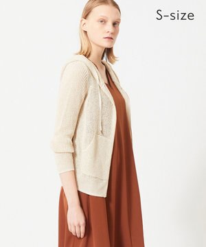  【S-size】OPTICAL / フードカーディガン