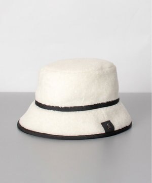  LANVIN en Bleu ランバン オン ブルー ボアバケットハット