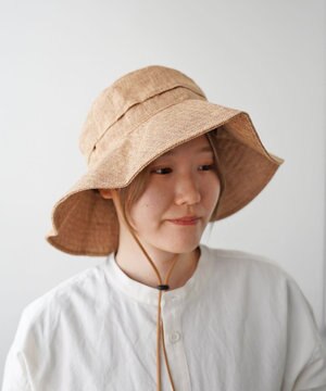 熱を遮る帽子 コカゲル ナチュライク キャペリン