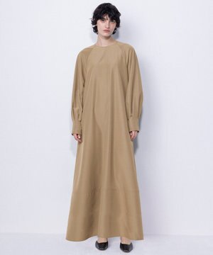 【ReNAVE・セットアップ可/撥水加工/防シワ】ポリエステルタッサー ワンピース
