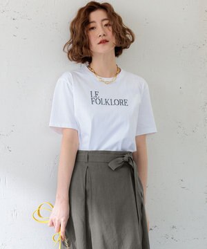  FOLKLORE ロゴTシャツ