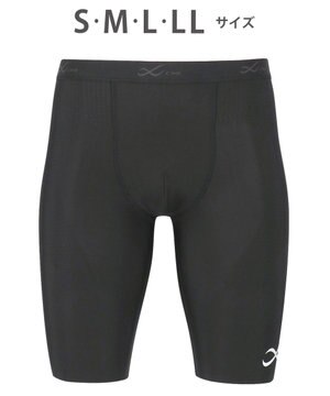  【MEN】 CW-X 股関節サポート タイツ 【大谷翔平愛用モデル・撮影着用品番】 下半身の軸がブレにくい 骨盤サポート 球技 陸上 ハーフ ひざ上丈 5分丈 メンズ HOO505 /ワコール