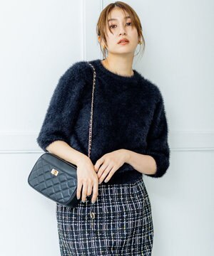  キルティングショルダー バッグ