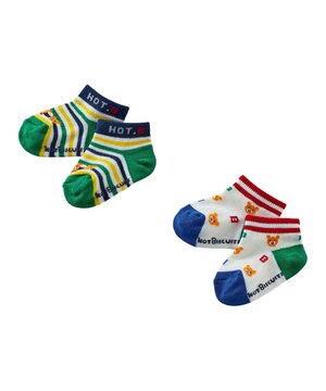  【9-19cm / 靴下2足セット】 ローカット ソックスパック