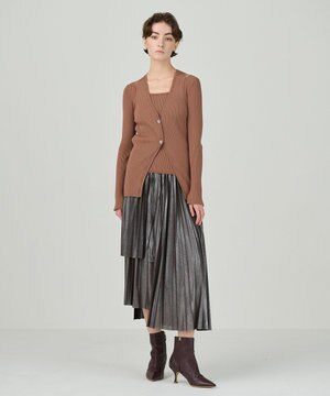  ジャージレイヤースカート